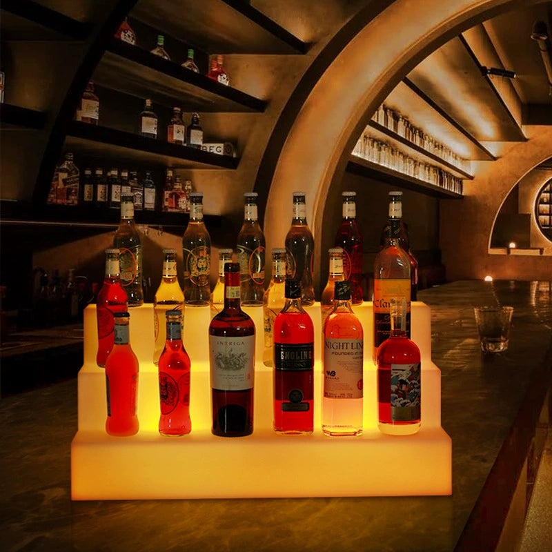 Led Wine Rack Colorful Luminous Bar