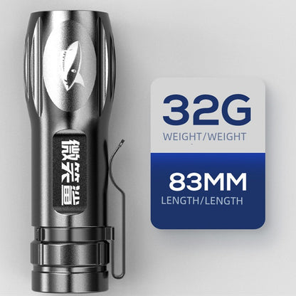Mini Torch Flashlight Rechargeable Outdoor Super Bright LED