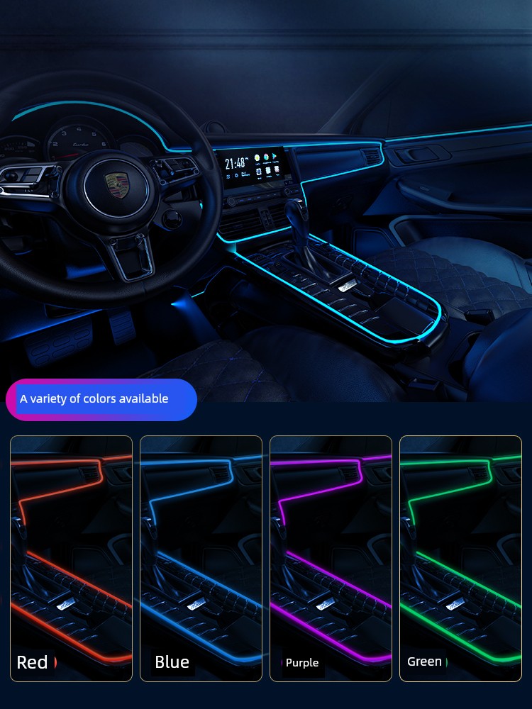 Led USB Interior Wireless Car Ambience Light